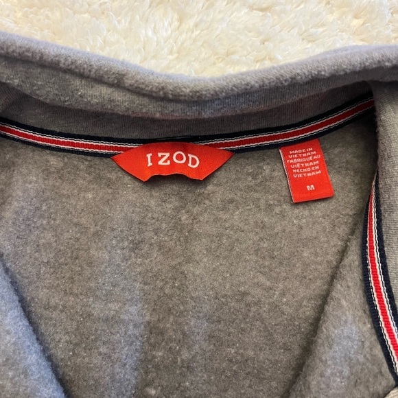 IZOD Quarter Zip Crew Neck - Picture 3 of 5